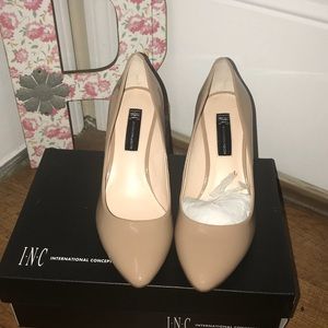 INC nude pumps size 7.5